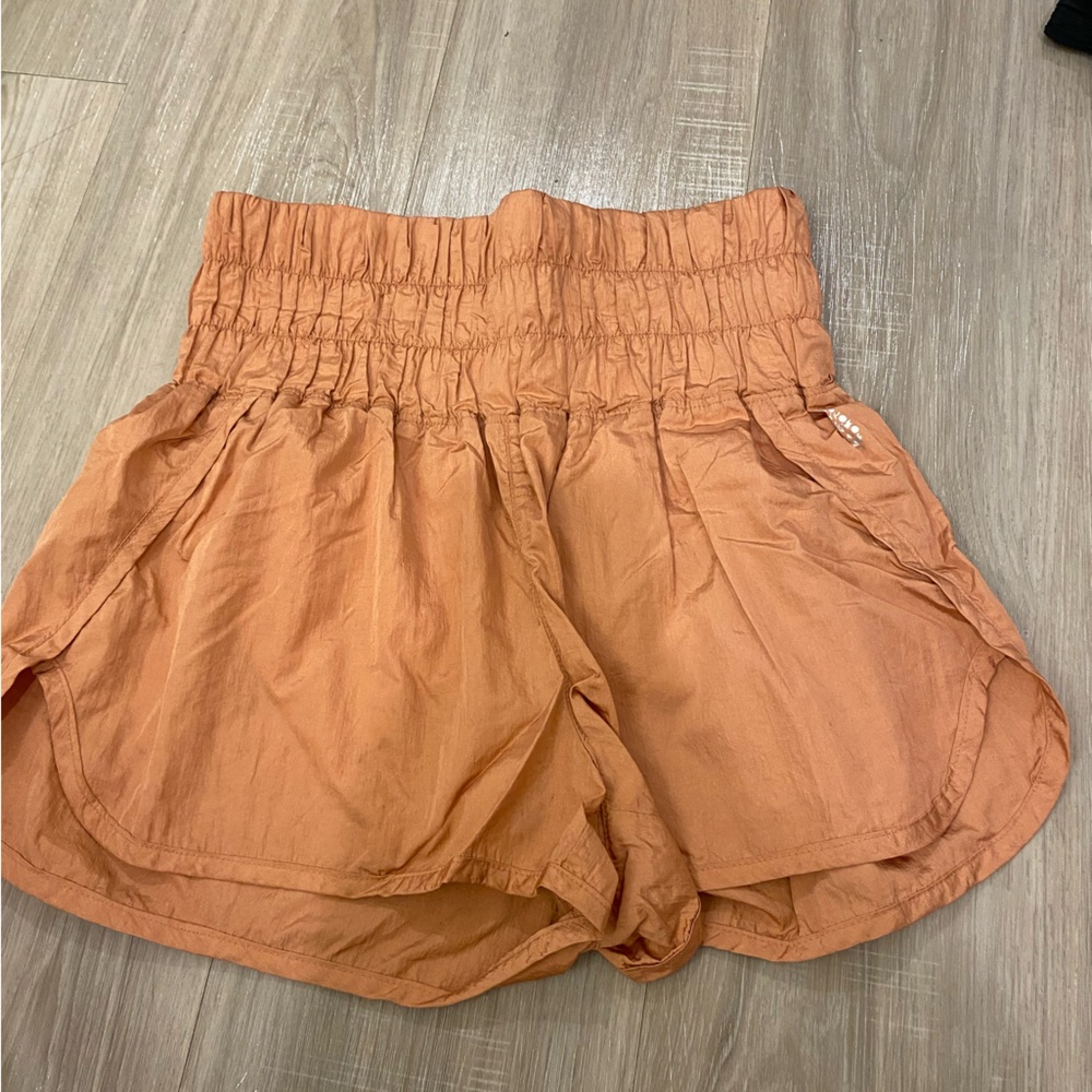 Orange Free People Athletic Shorts